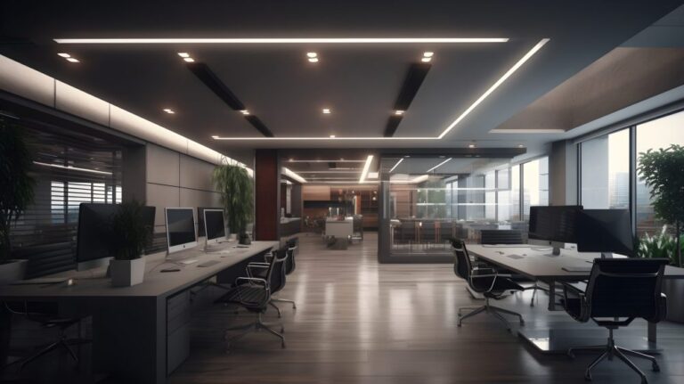 Luxurious Contemporary Workspace