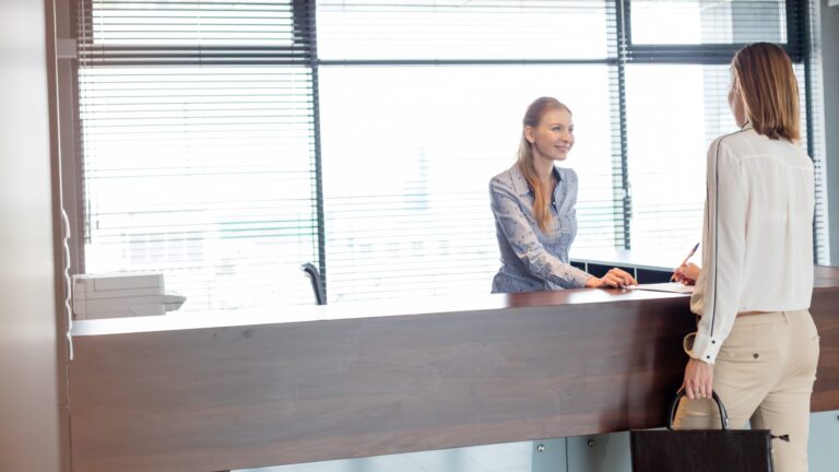 front desk