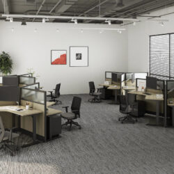 semi private workstation