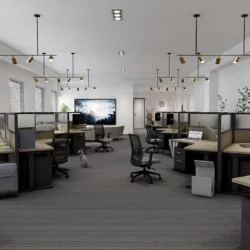 semi private workstation