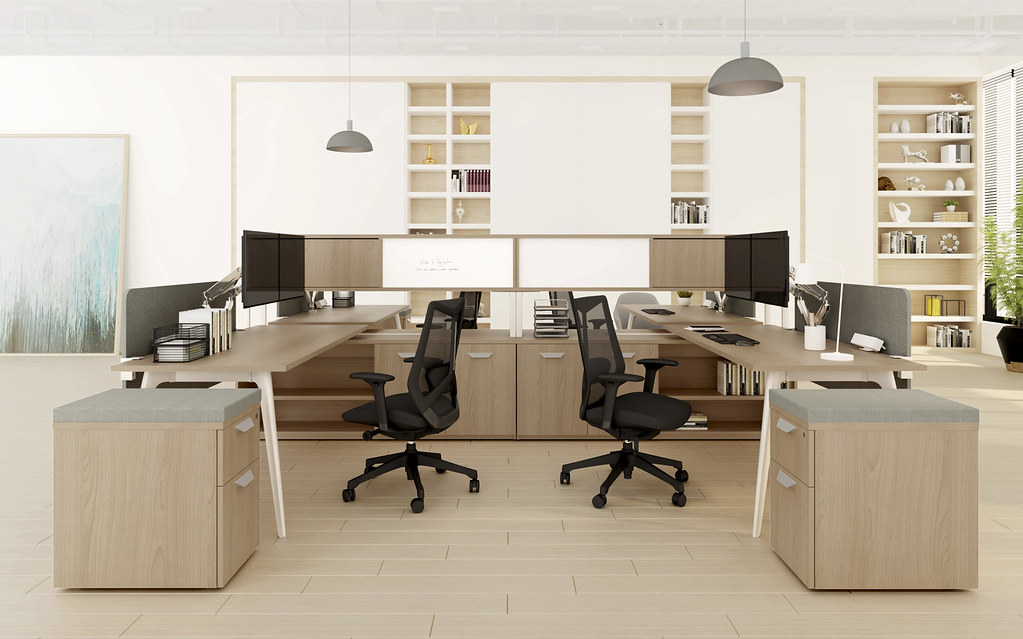 Low Wall Workspace | FR326 | Front Desk Office Furniture