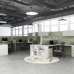semi private workspace