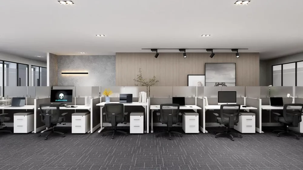 telemarketing bench desks