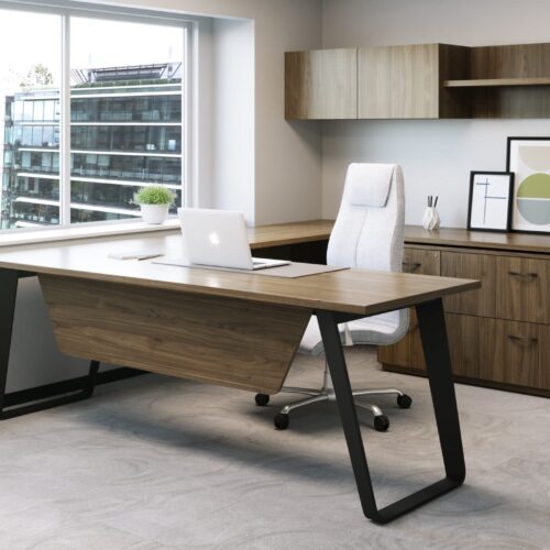 u shape desk