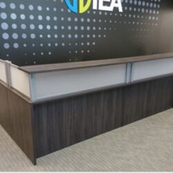 10ft reception desk