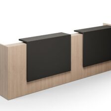 2 person reception desk