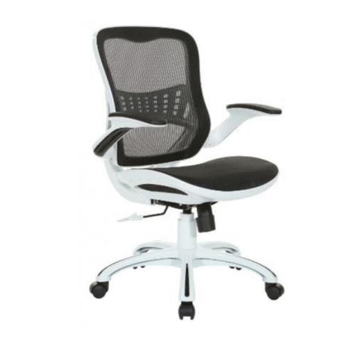 White Frame Office Chair | OS508