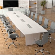 Blanc De Gris 14ft Conference Table