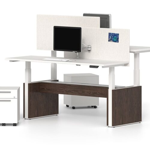 2 Person Height Adjustable Desk | GL101