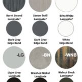 Cubicle worksurfaces