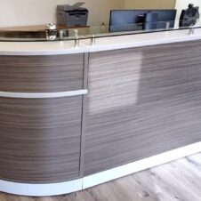 Curved Reception Desk