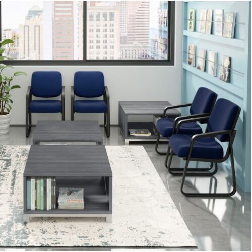 Sled Base Guest Chair with Black Frame | CO506
