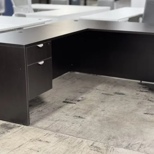 Used L-Shape Desk | Espresso