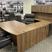Park Walnut U shape with Hutch