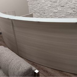 Reception Desk 10ft Blanc de Gris aJPG