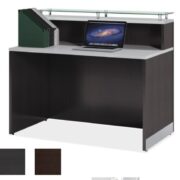 Reception Desk Gray finish 4ft