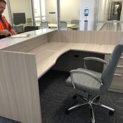Reception Desk L shape