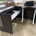 Reception Desk with Height adjustable return a