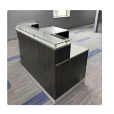 Reception Desk with curved corner