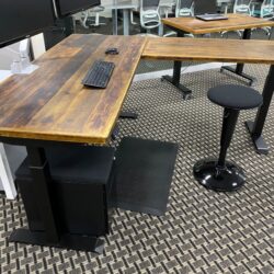 Reclaimed-Wood-Adjustable-Height-L-Shape-Desk