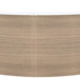 Two person Reception desk noce finish