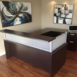 U Shape reception desk