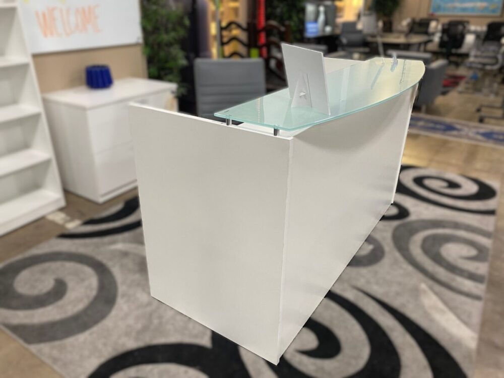 White Reception Desk White Reception Desk