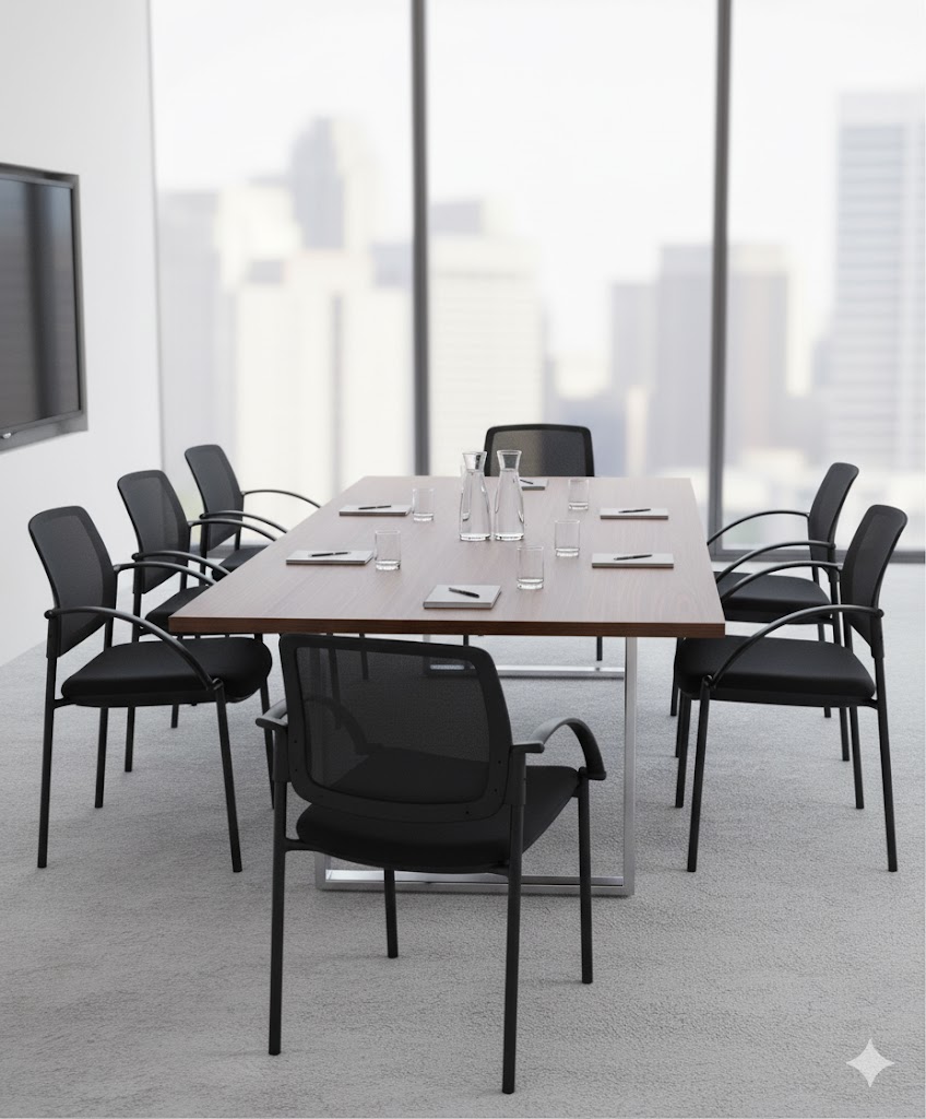 Discover Comfort and Style: The Mesh Back Guest Chair