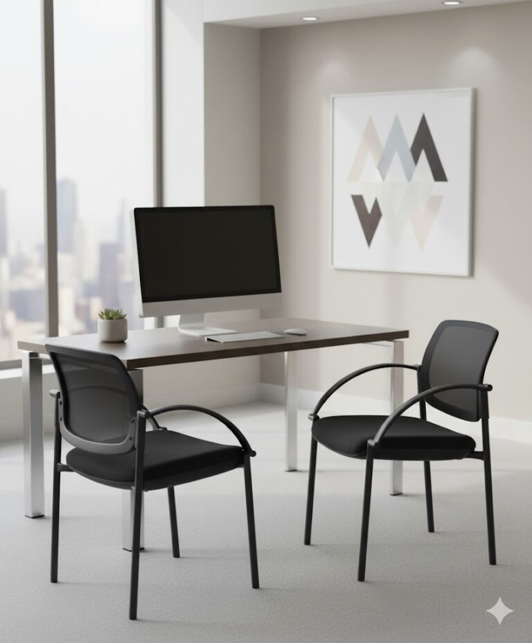 Discover Comfort and Style: The Mesh Back Guest Chair