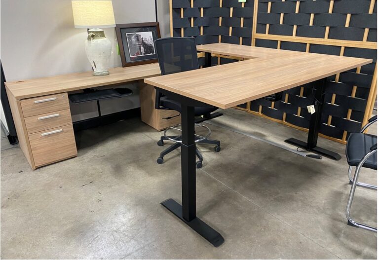 ULL14 Electric L Shape Desk
