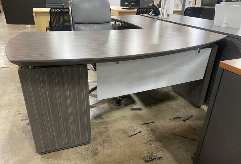 ULL16 Gray L Shape Floating Top