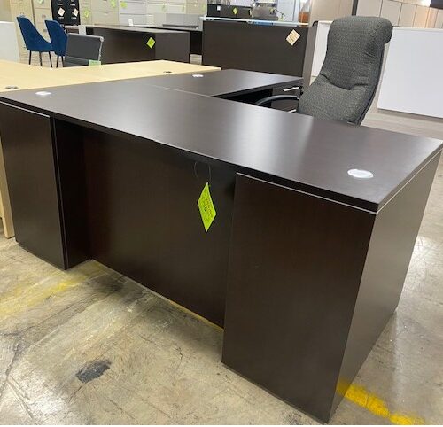 ULL16 gray L shape desk