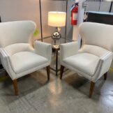 Beige Accent Chairs