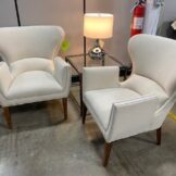 Beige Accent Chairs