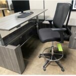 Used Mesh Chair with Arms USS-10