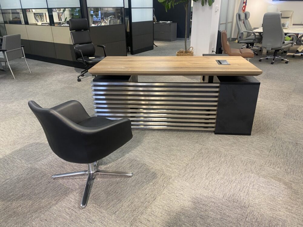 Modern Rustic Electric L Shape Desk Modern Rustic Electric L Shape Desk