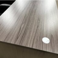 ULL15 Gray L Shape Desk