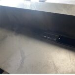 Reception Desk Black and Gray with LED lights g