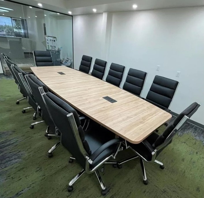 Aspen 12ft Boat Shape Conference Table Aspen 12ft Boat Shape Conference Table