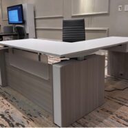 Blanc De Gris and White Electric L Shape
