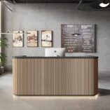 Curved Reception Desk
