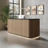 Curved Reception Desk d