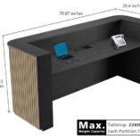 Curved Reception Desk e