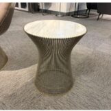 End table matching Platner