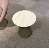 End table matching Platner