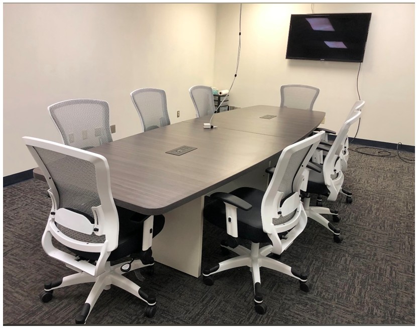 Gray and White Conference Table Gray and White Conference Table