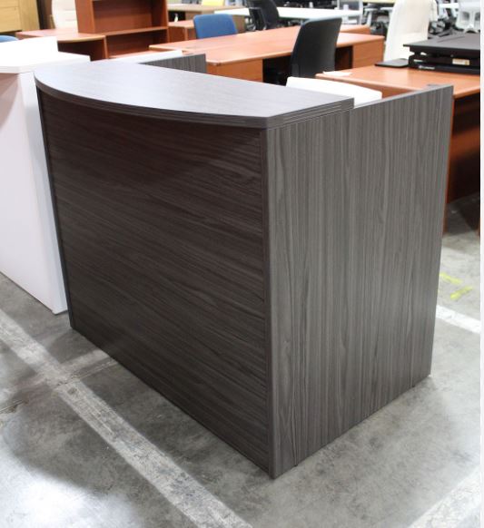 Reception Desk 4ft Gray finish Reception Desk 4ft Gray finish