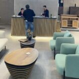 Reception Desk with LED b