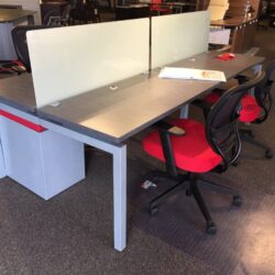 Cubicle pod of 4 gray a (2022_11_22 17_04_38 UTC)