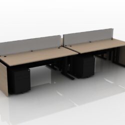 Height adjustable desks a